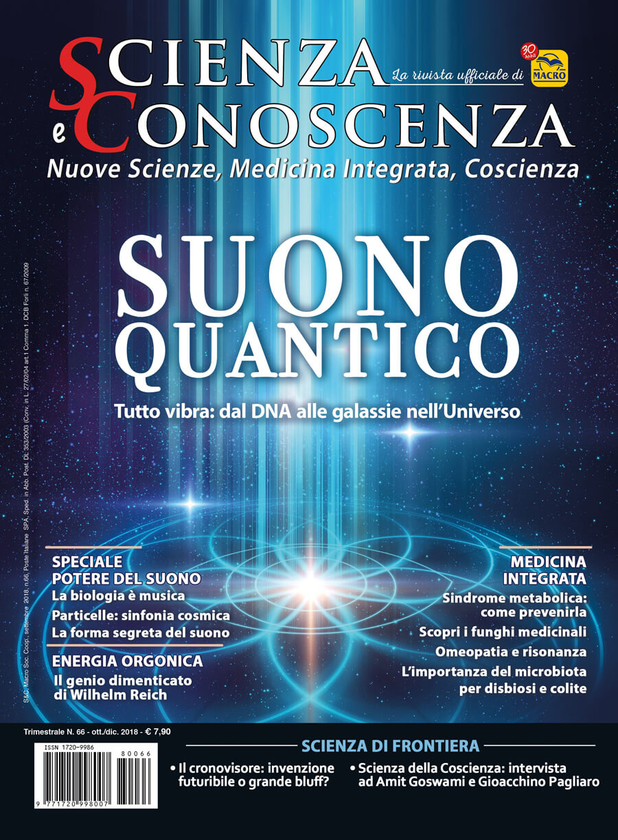 Copertina della rivista Scienza e Conoscenza nr. 66 Ottobre / Dicembre 2018