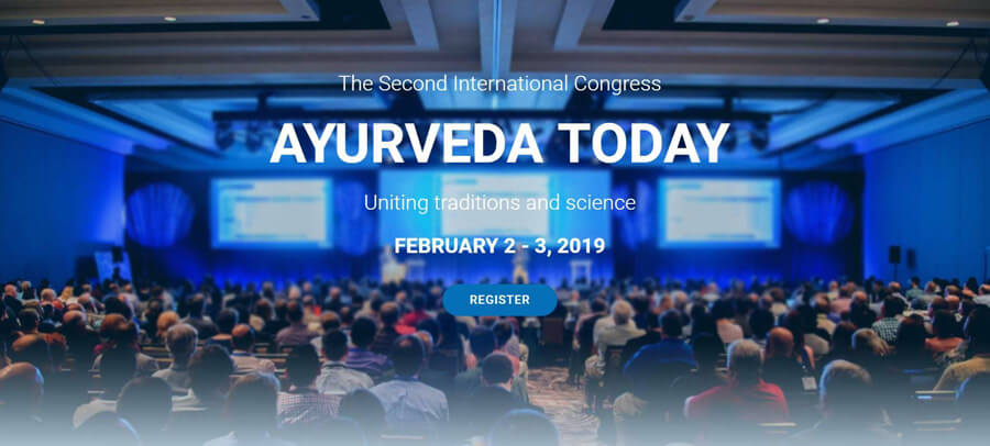 locandina del congresso internazionale di ayurveda on line Ayurveda today