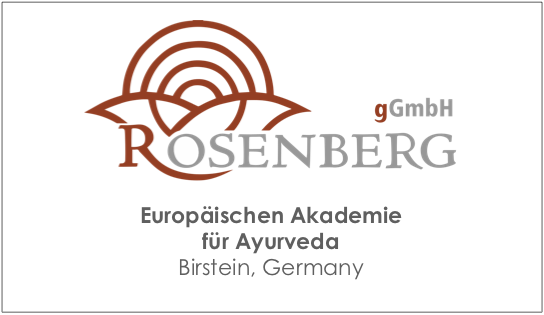 Logo della Rosenberg European Academy of Ayurveda, partner di Ayurvedic Point