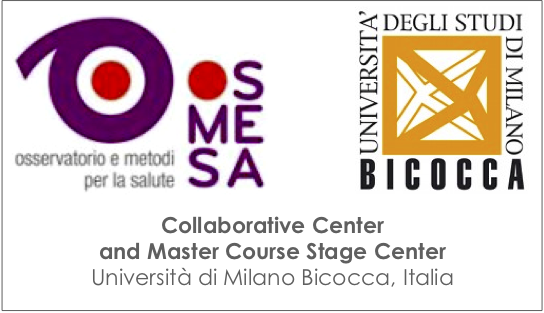 Logo Milano Bicocca OsMeSa, di cui Ayurvedic Point è è Collaborative Center and Master Course Stage Center