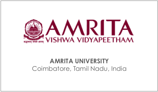 Logo dell'Amrita University di Coimbatore, partner di Ayurvedic Point