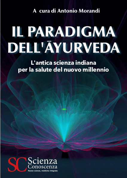 Copertina del libro Il paradigma dell'Āyurveda a cura del dr. Antonio Morandi