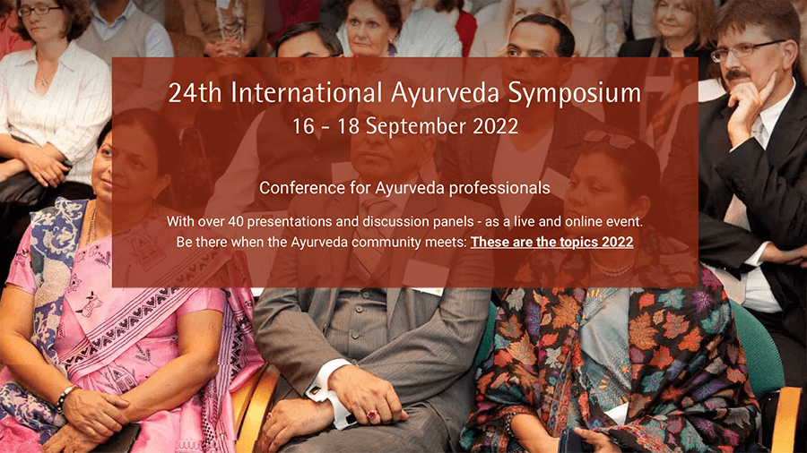 24° International Āyurveda Symposium 2022 | Ayurvedic Point© - Scuola di Āyurveda, Milano