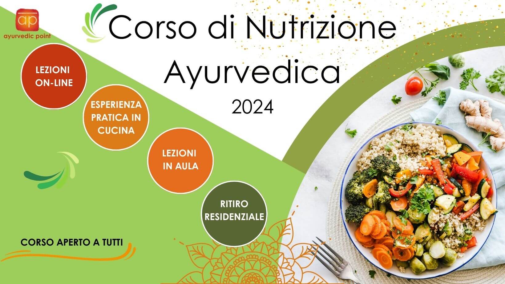 Corso di Nutrizione Ayurvedica - Febbraio 2024 | Ayurvedic Point©