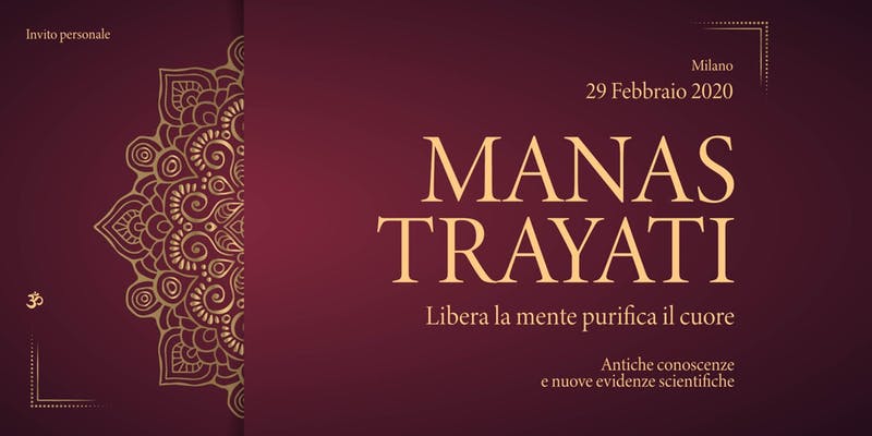 Manas Trayati - Suono e Mantra, Milano 29 Febbraio 2020