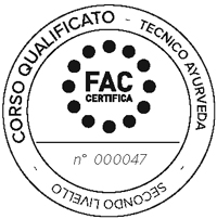 Certificazione FAC Certifica per Tecnico in Ayurveda