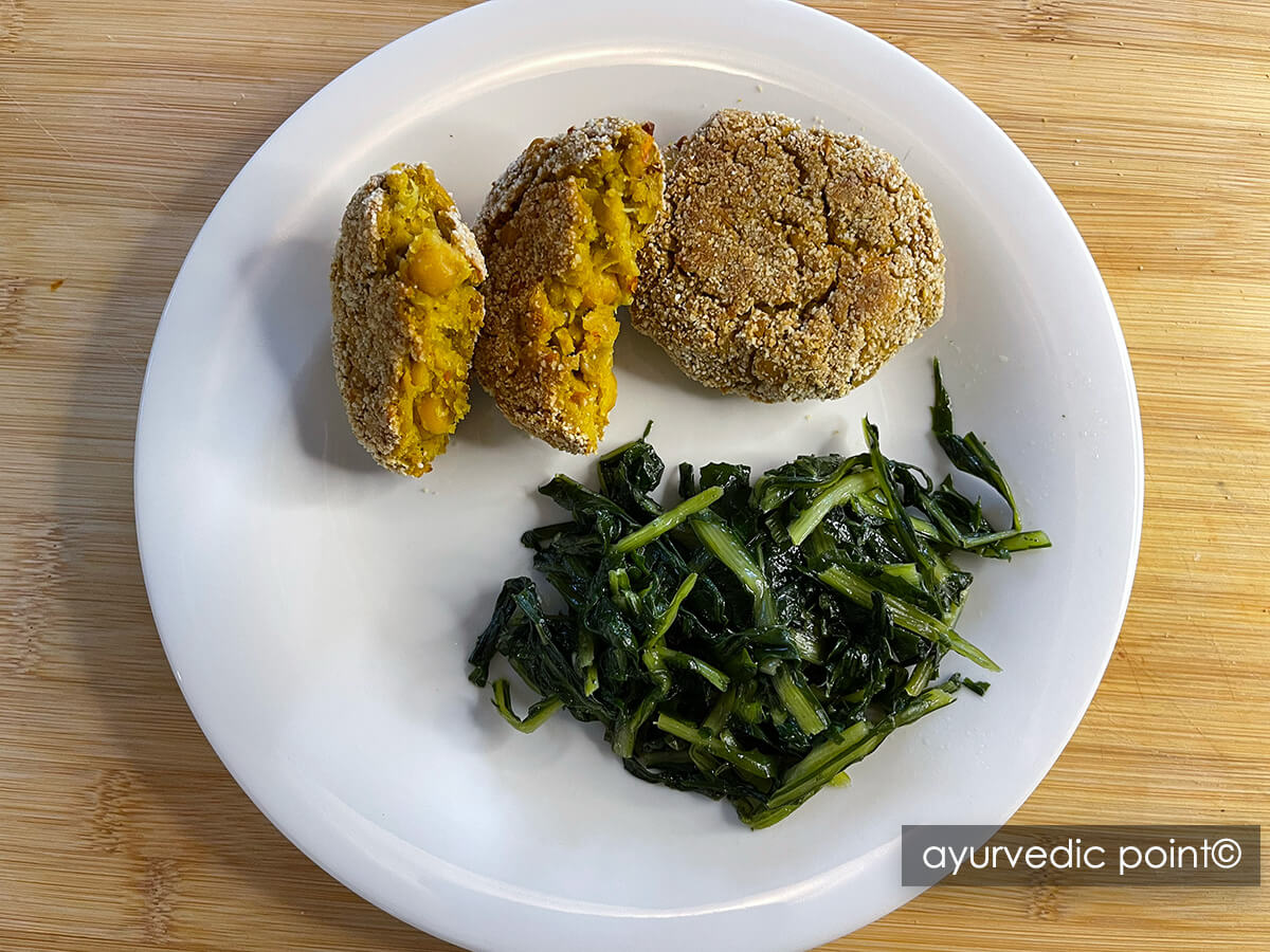 Polpette di Ceci ed Avocado - Ricetta Vegetariana Ayurvedica | Ayurvedic Point©, Milano